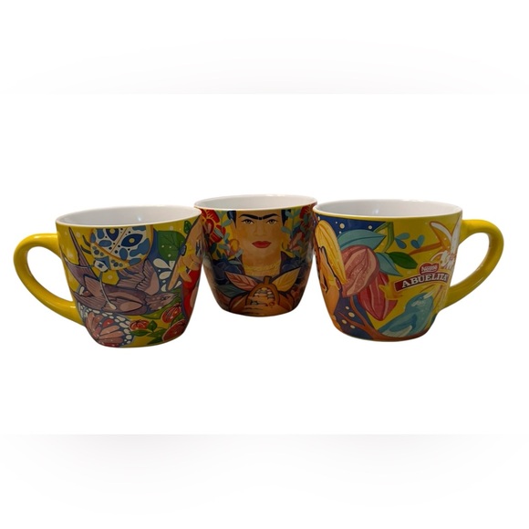 Abuelita Nestlé Piece Mug Set Frida Kahlo Colorful Limited